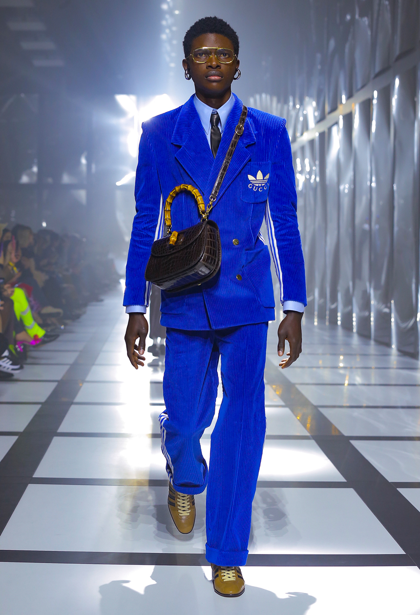 Gucci's adidas Collab Revealed in FW22 Collection Runway Show