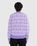 Acne Studios – Face Checkerboard Cardigan Purple - Cardigans - Purple - Image 4