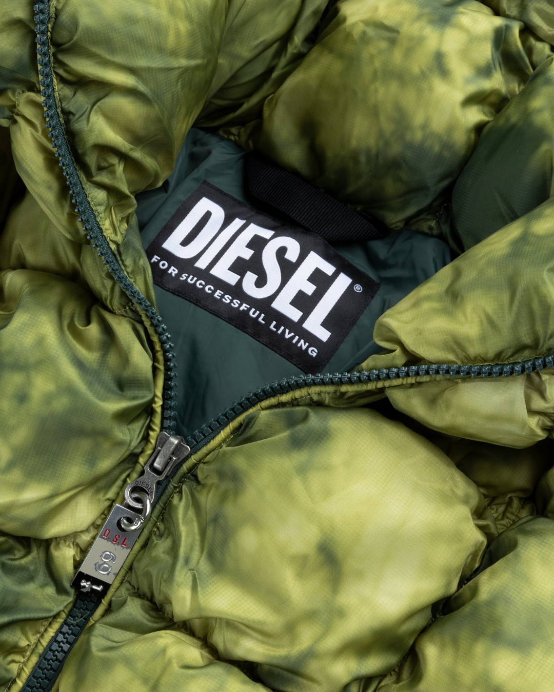 Diesel olive green new arrivals jacket