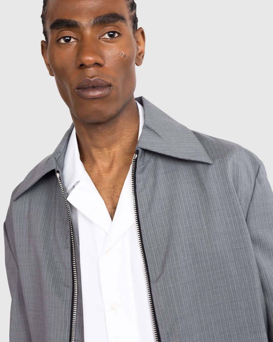 Winnie New York Classic ZipUp Jacket Grey Highsnobiety Shop