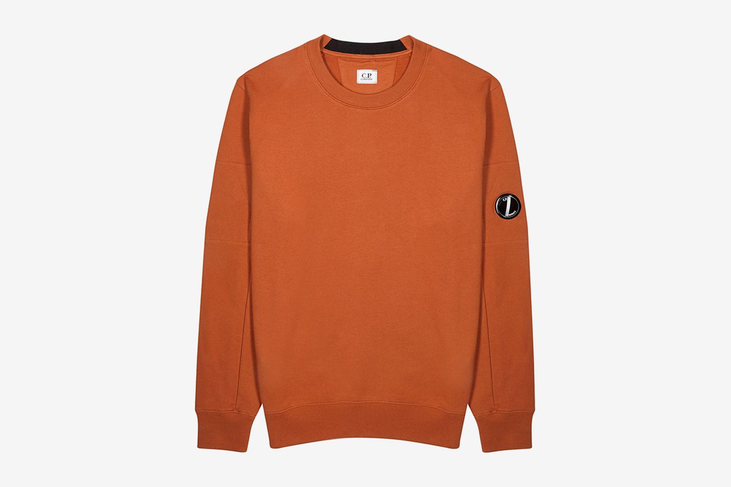 Rust Cotton Sweatshirt