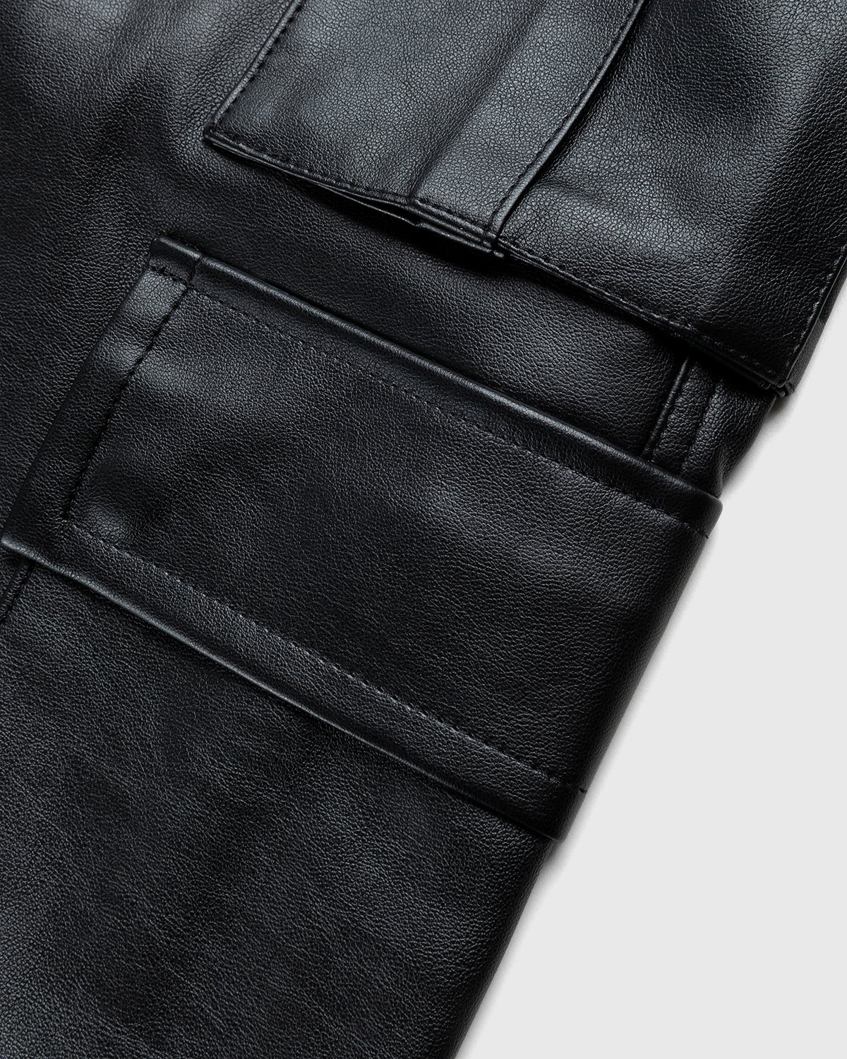 GmbH – Bekir Cargo Trousers With Double Zips Black - Pants - Black - Image 8