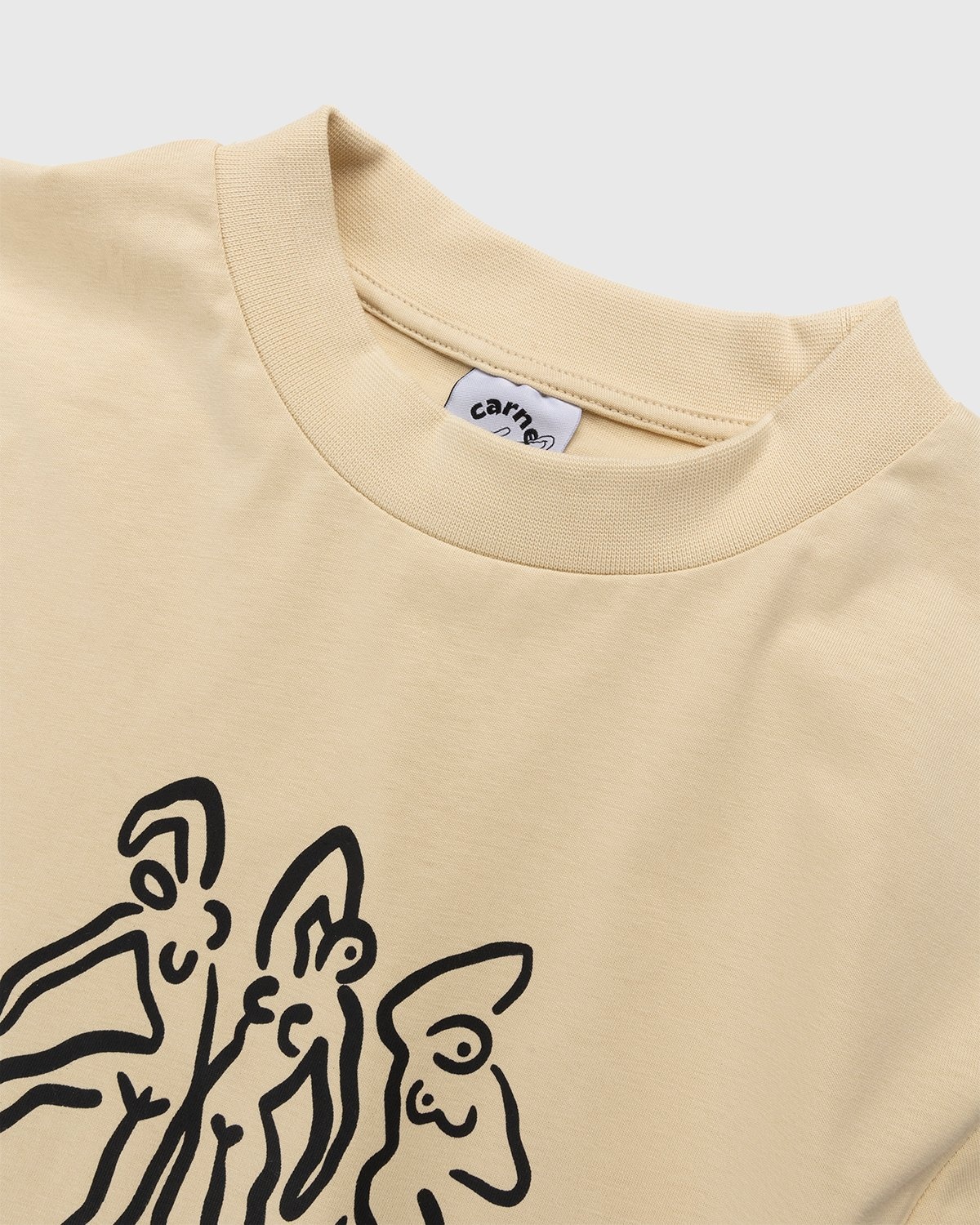 Carne Bollente – Flow Her Longsleeve Beige - Longsleeves - Beige - Image 5