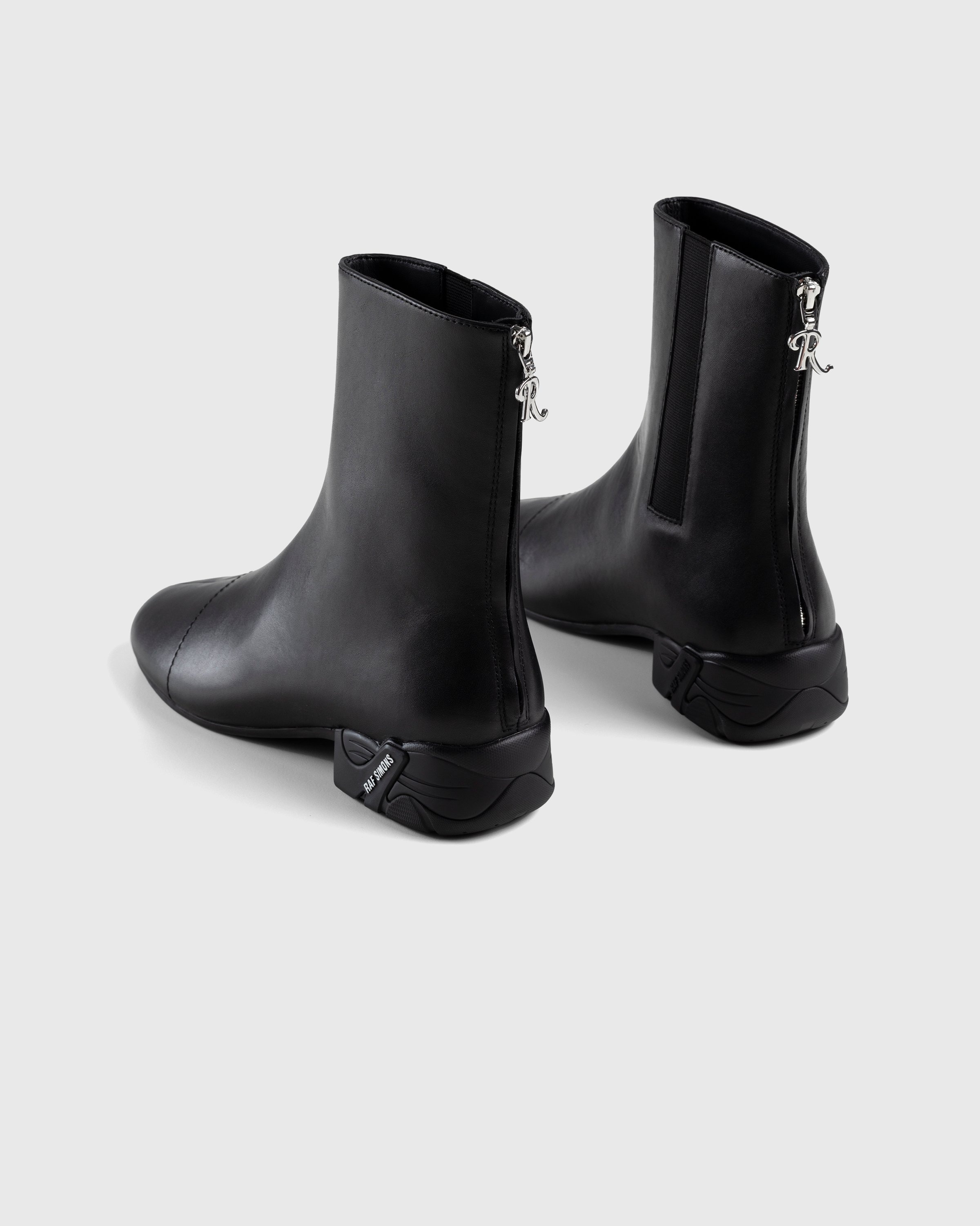 Raf Simons Solaris High Leather Boot Black Highsnobiety Shop