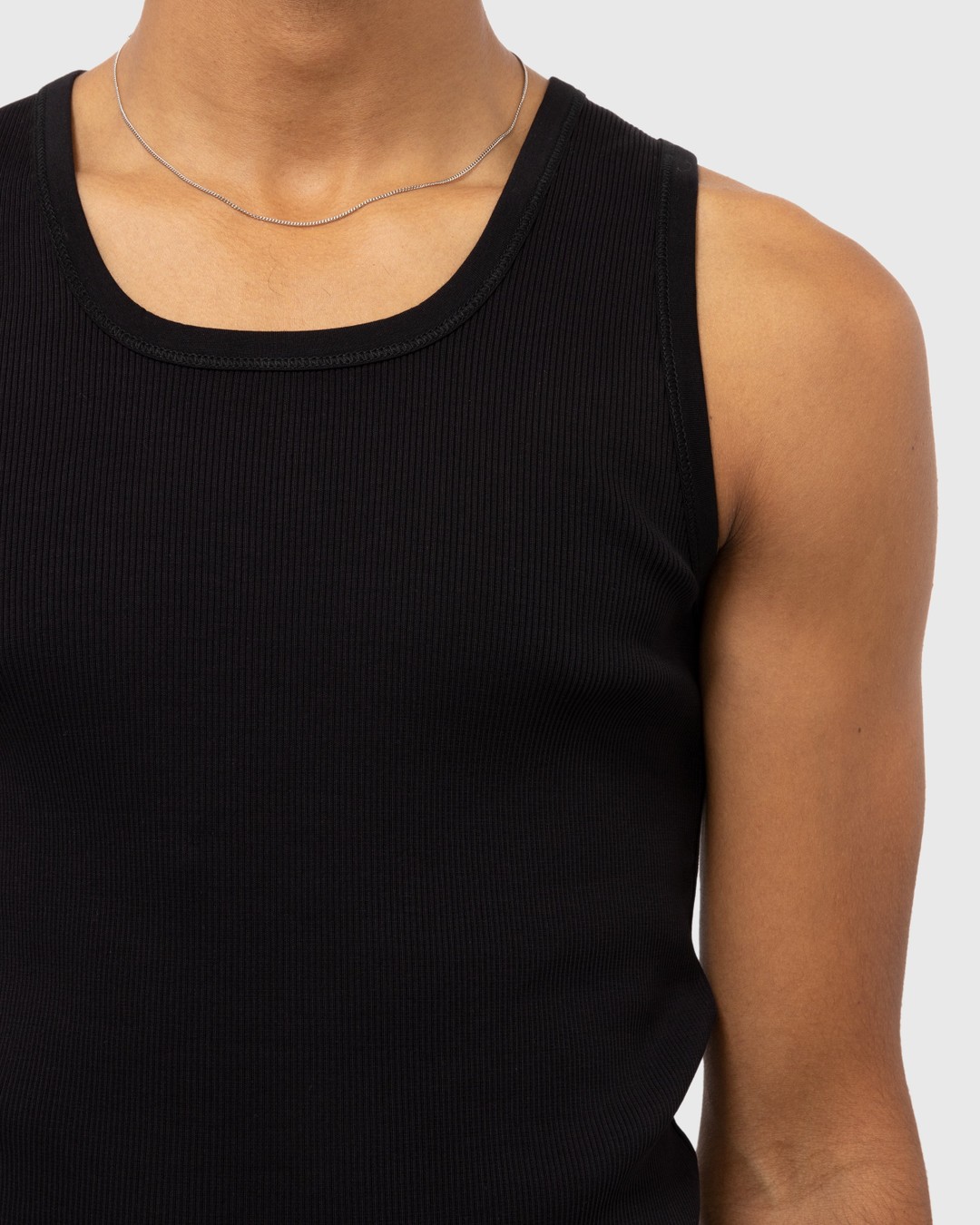 Dries van Noten – Hozer Tank Top Black - Men Tops - Black - Image 5