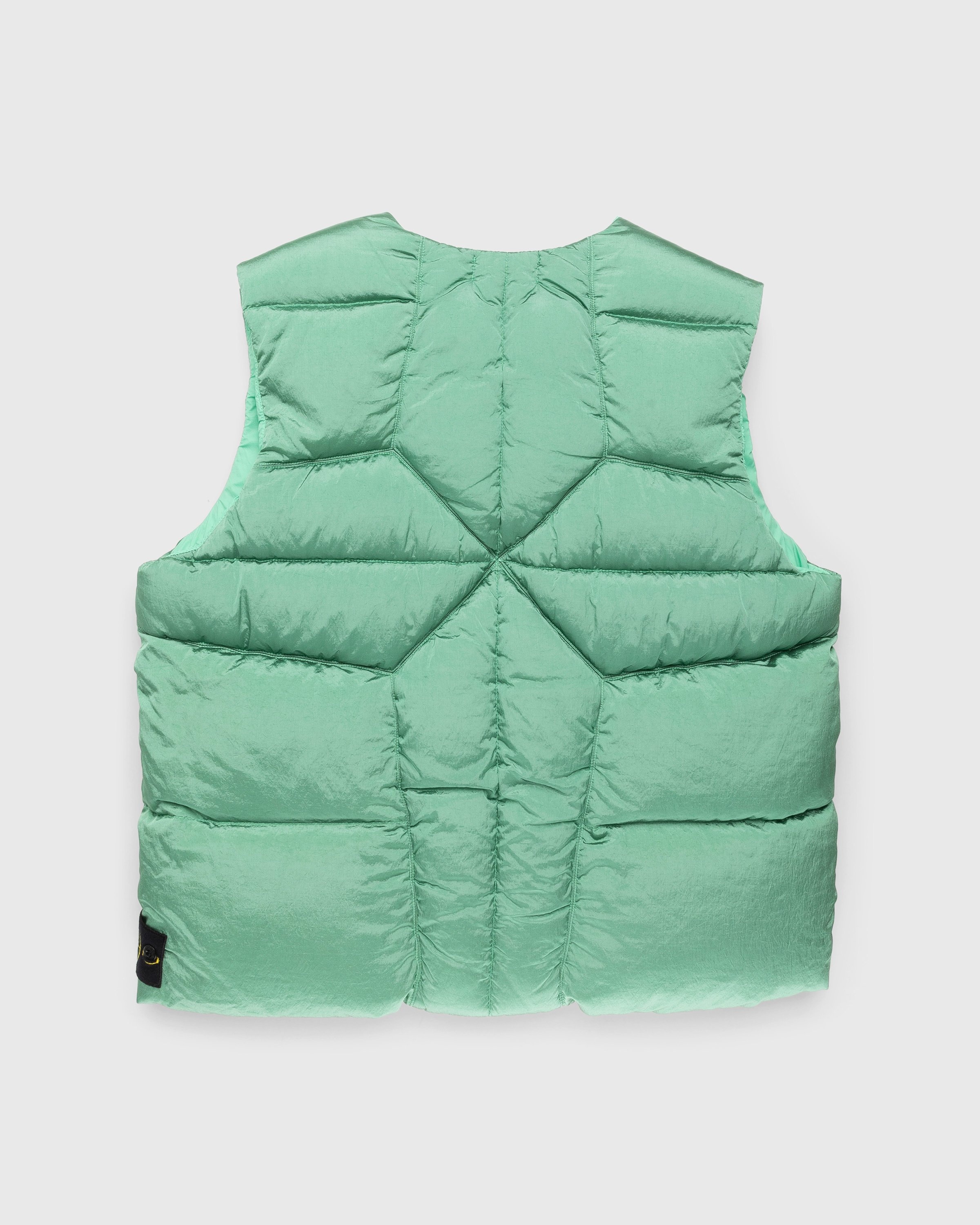 Stone Island – Nylon Metal Down Vest Light Green - Outerwear - Green - Image 2