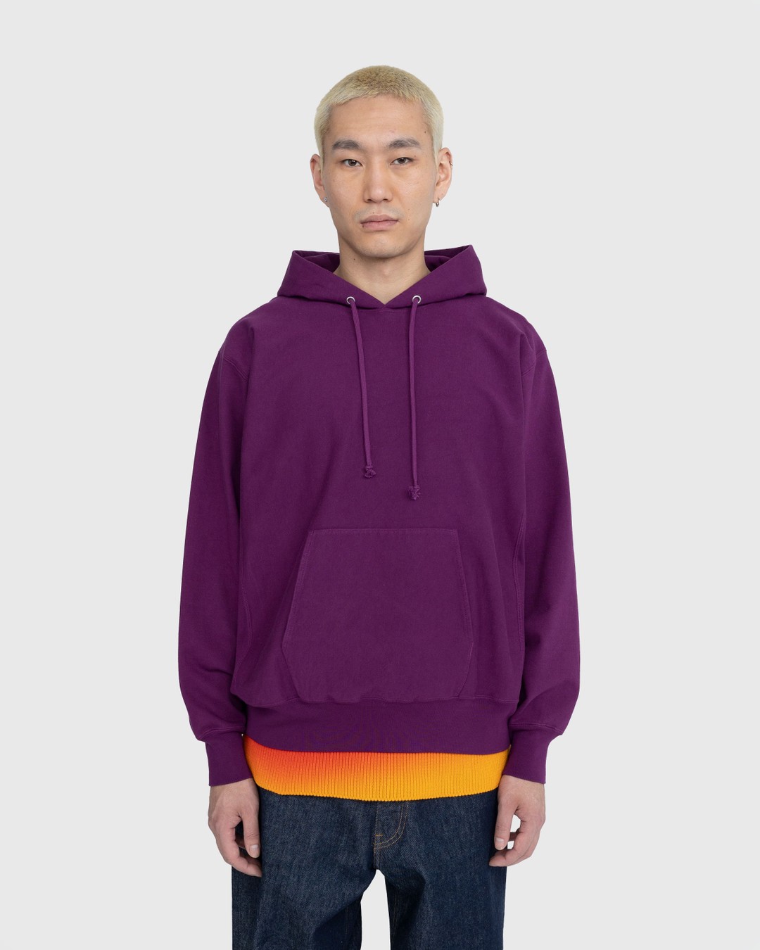 Purple pullover sales