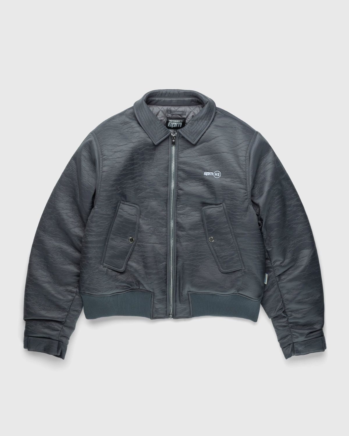 6PM x Highsnobiety – BERLIN, BERLIN 3 Bomber Jacket Grey - Outerwear - Grey - Image 1