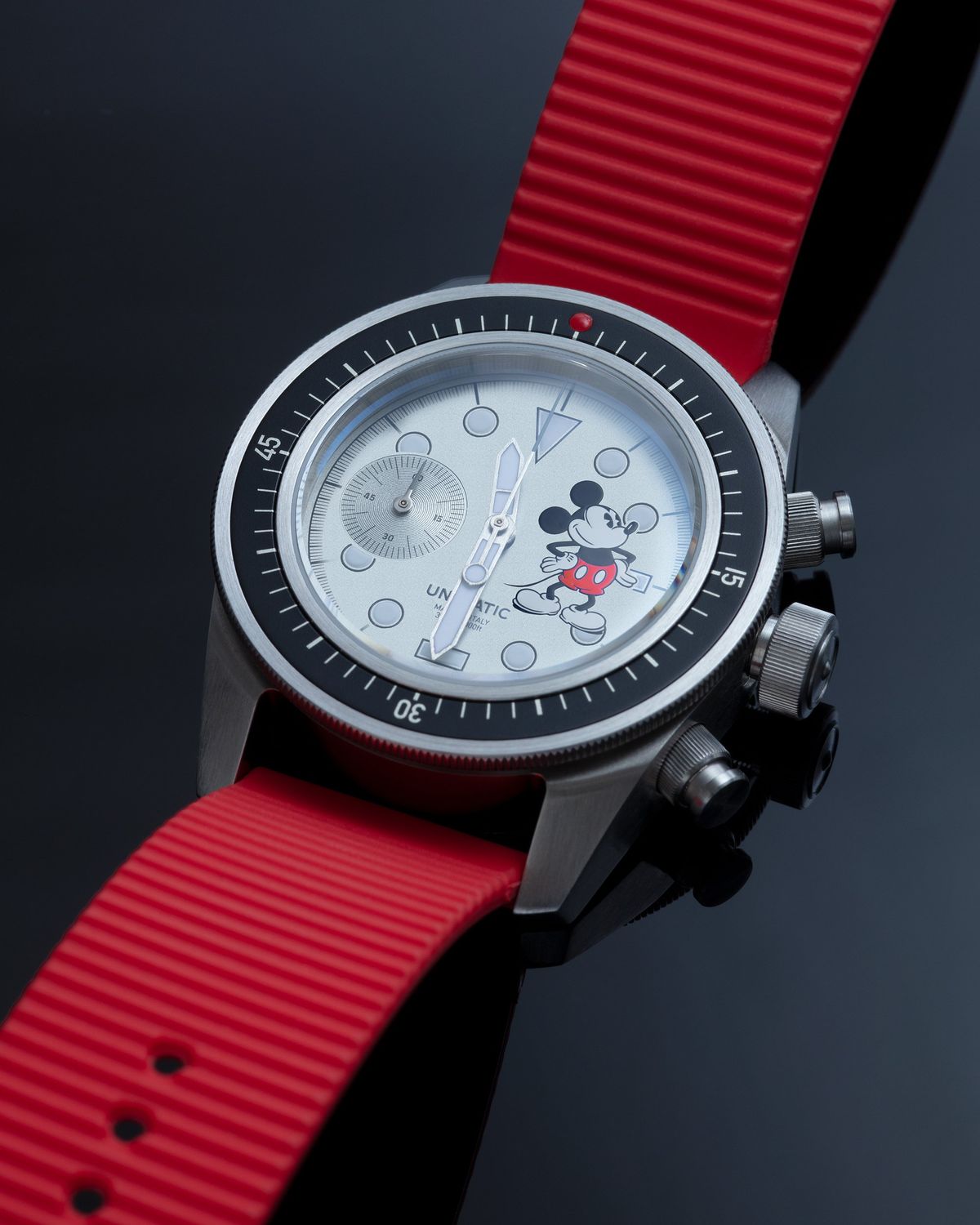 Disney x Unimatic x Highsnobiety – Modello Tre U3-HS  - Watches - Silver - Image 7