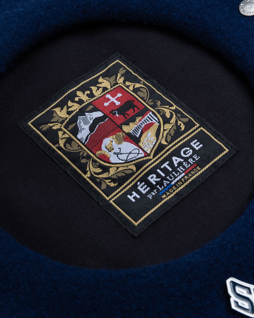 Highsnobiety – Not in Paris 5 Beret with Paris Pins - Hats - Blue - Image 6