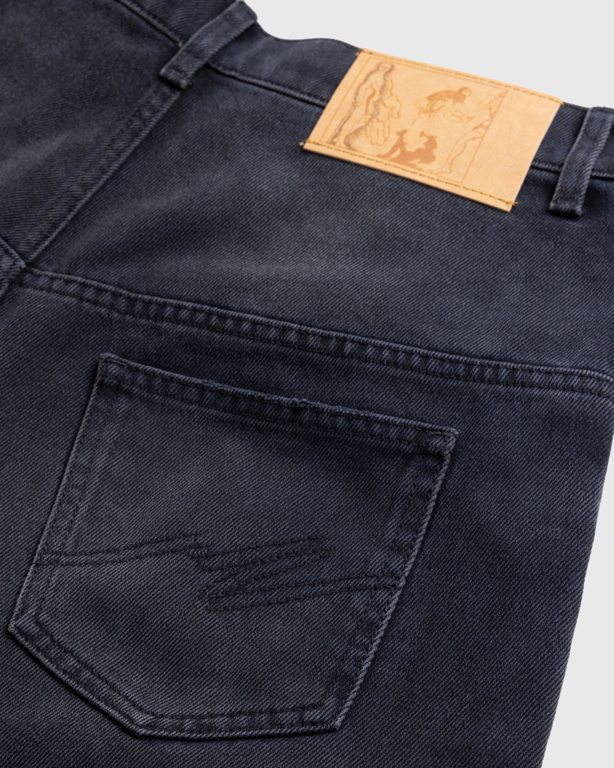 Martine Rose – Wide Leg Jean Cowboy Wash - Pants - Blue - Image 7