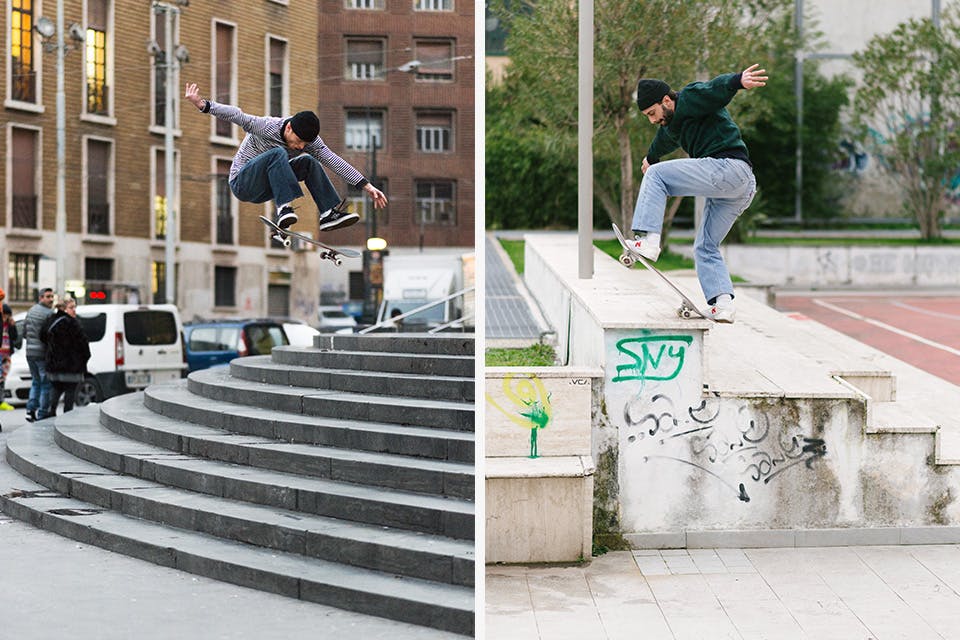 Sensitive Citizen Power cell Levi's Skateboarding SS18 Collection: "Here And There"