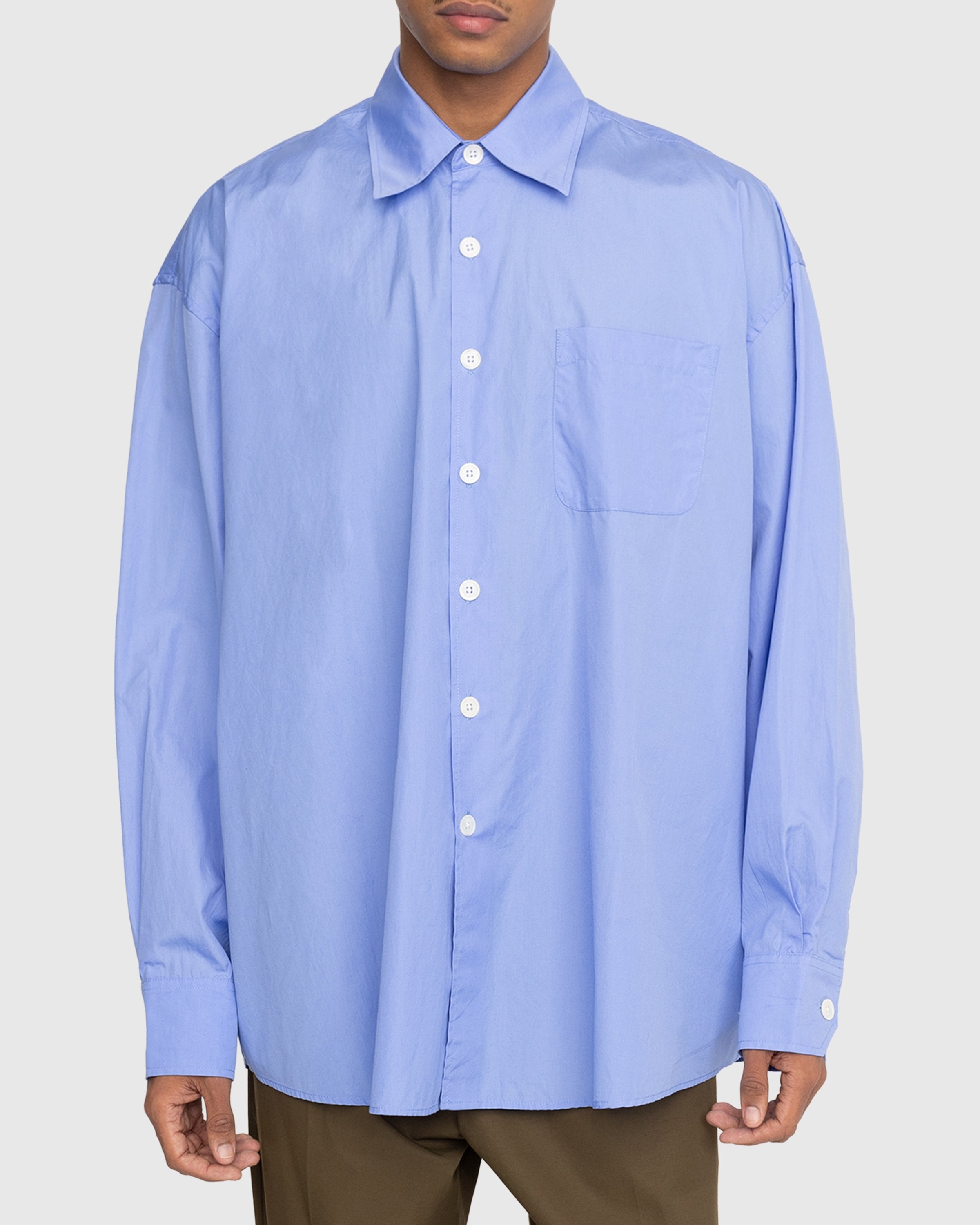 Our Legacy – Borrowed Shirt Blue - Shirts - Blue - Image 2