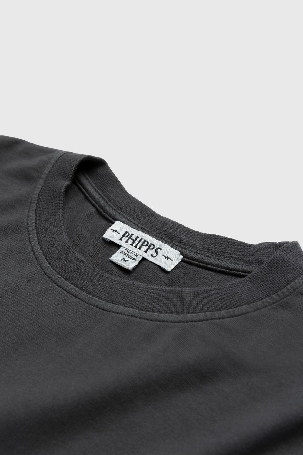 Phipps – Classic Logo T-Shirt Black - Tops - Black - Image 4