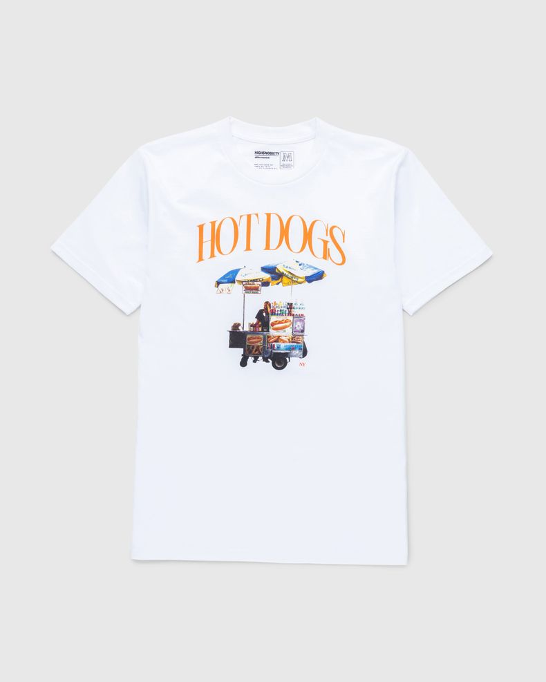 Hot Dog T-Shirt White
