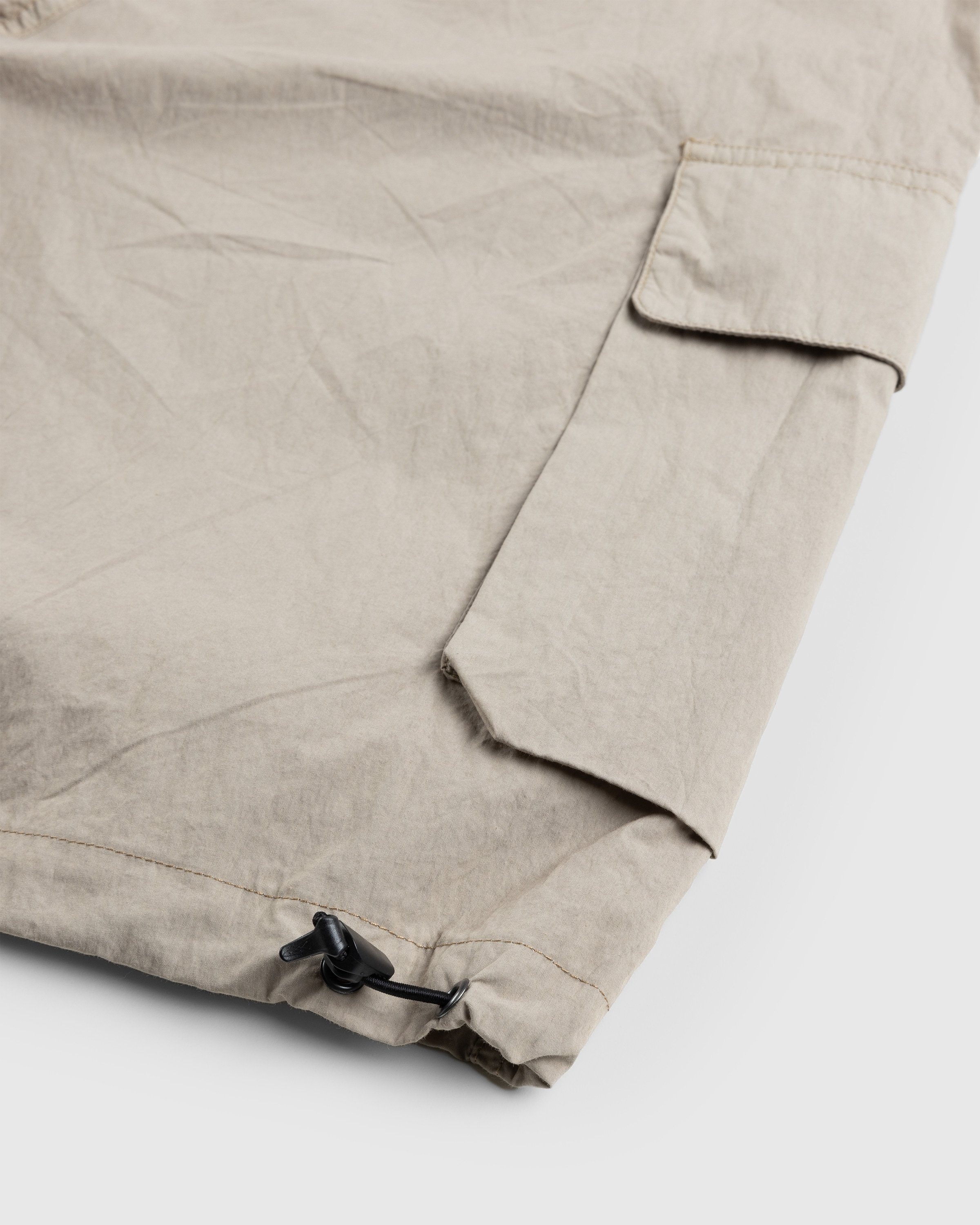 Our Legacy – Mount Shorts Metallic Sand Parachute Poplin - Shorts - Beige - Image 4