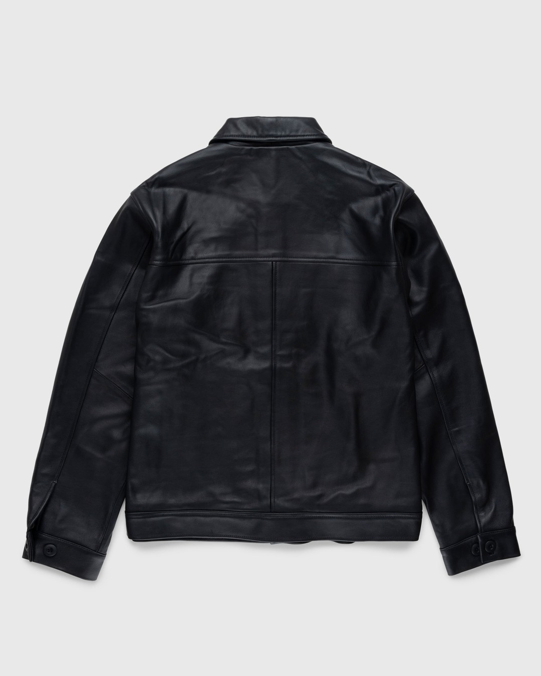 Highsnobiety HS05 – Leather Jacket Black - Outerwear - Black - Image 2
