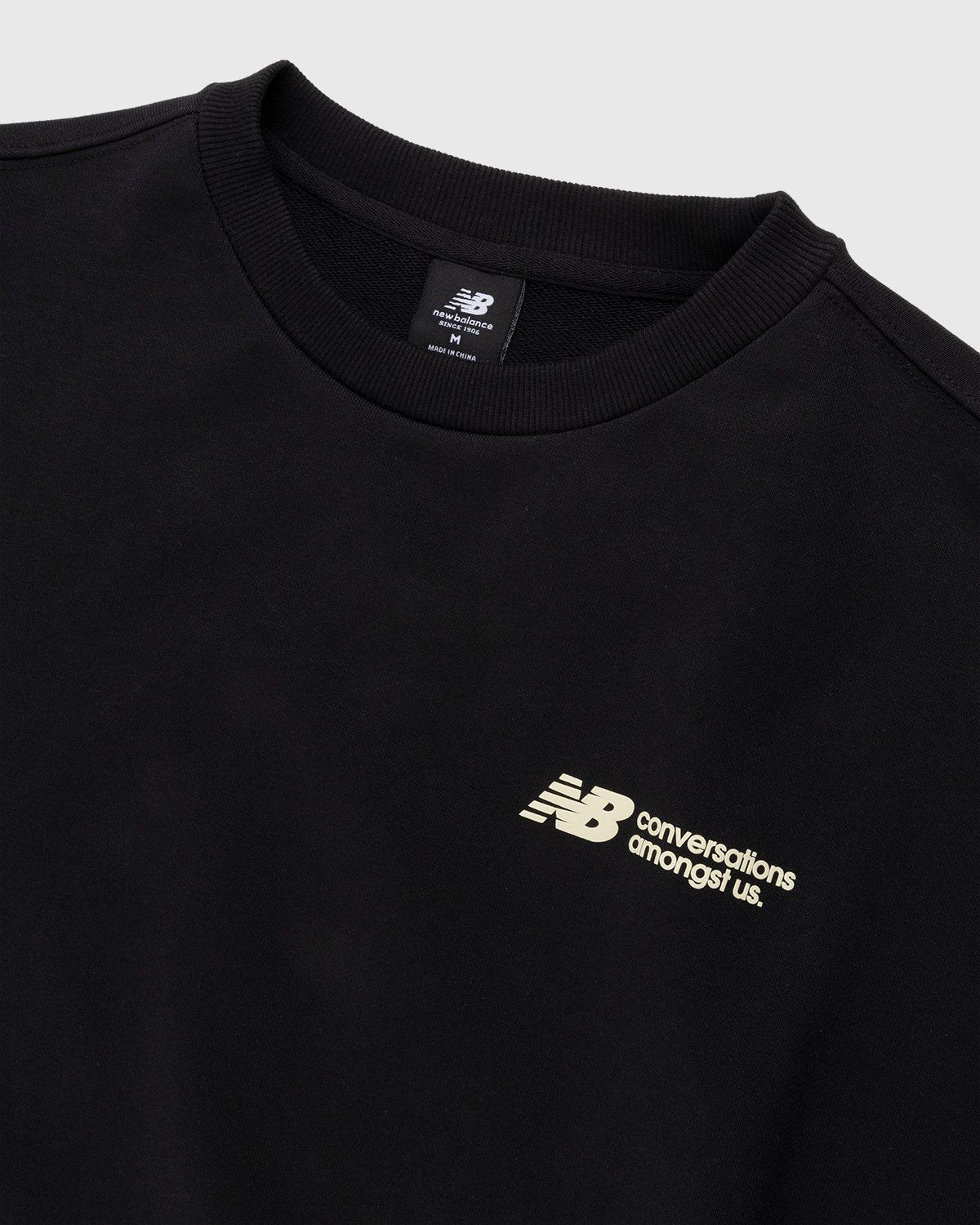 New Balance – Conversations Amongst Us Crew Black - Sweats - Black - Image 6
