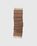 Wool Fringe Scarf Brown