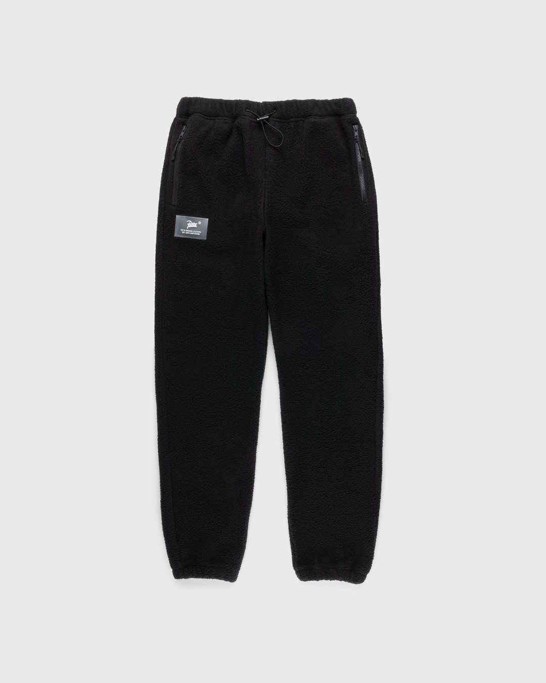 Patta – Sherling Fleece Pants Black - Pants - Black - Image 1
