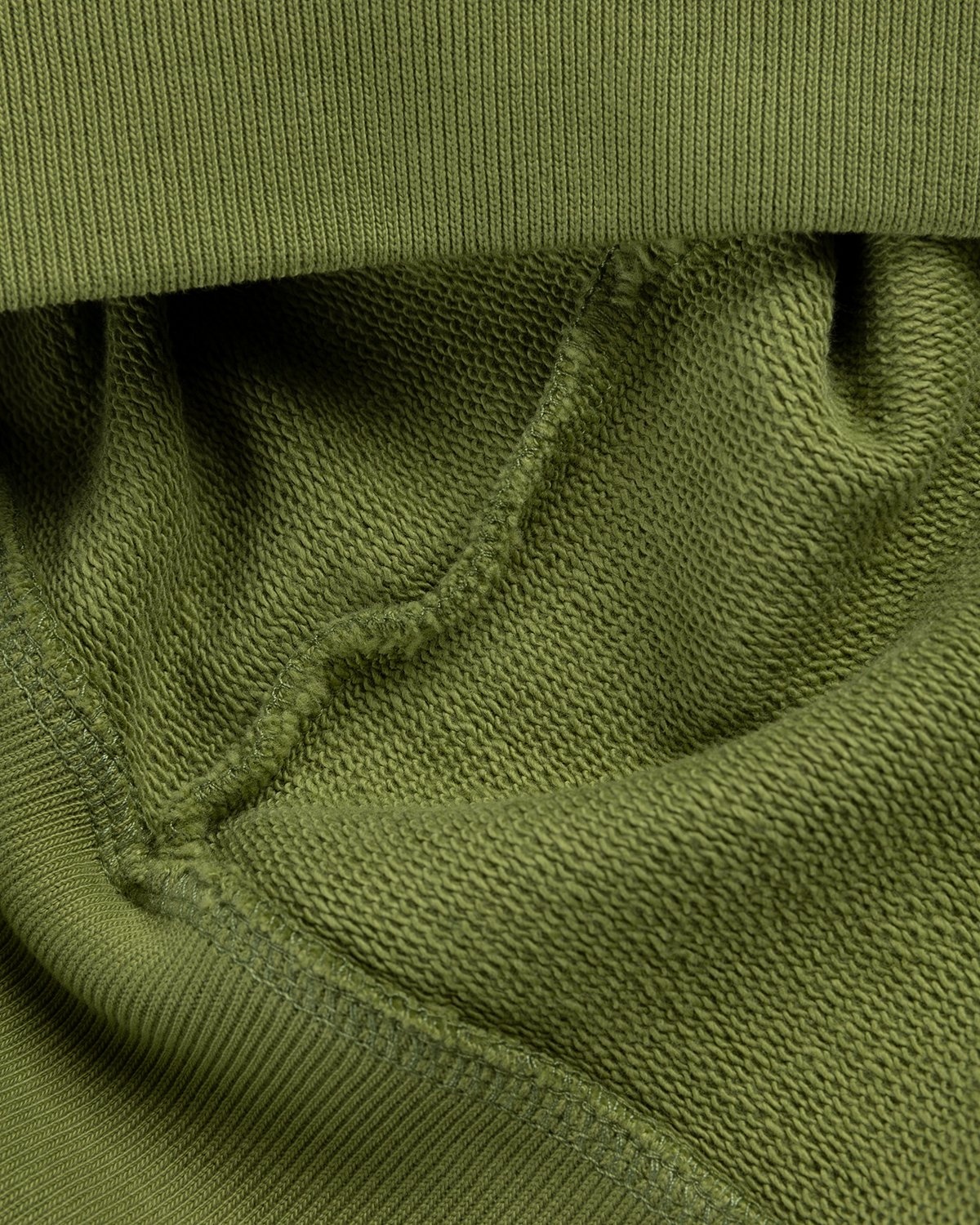 Highsnobiety – HS Sports Logo Hoodie Green - Sweats - Green - Image 4