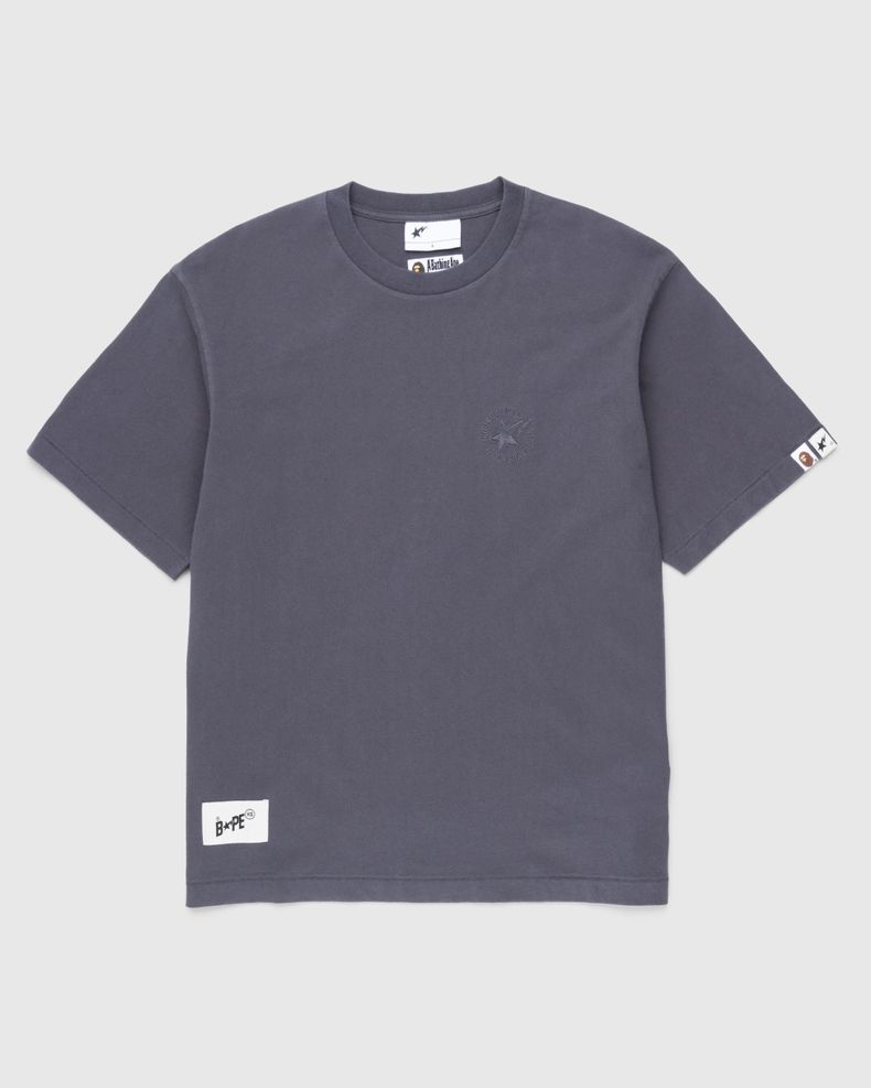 BAPE x Highsnobiety – Heavy Washed T-Shirt Charcoal