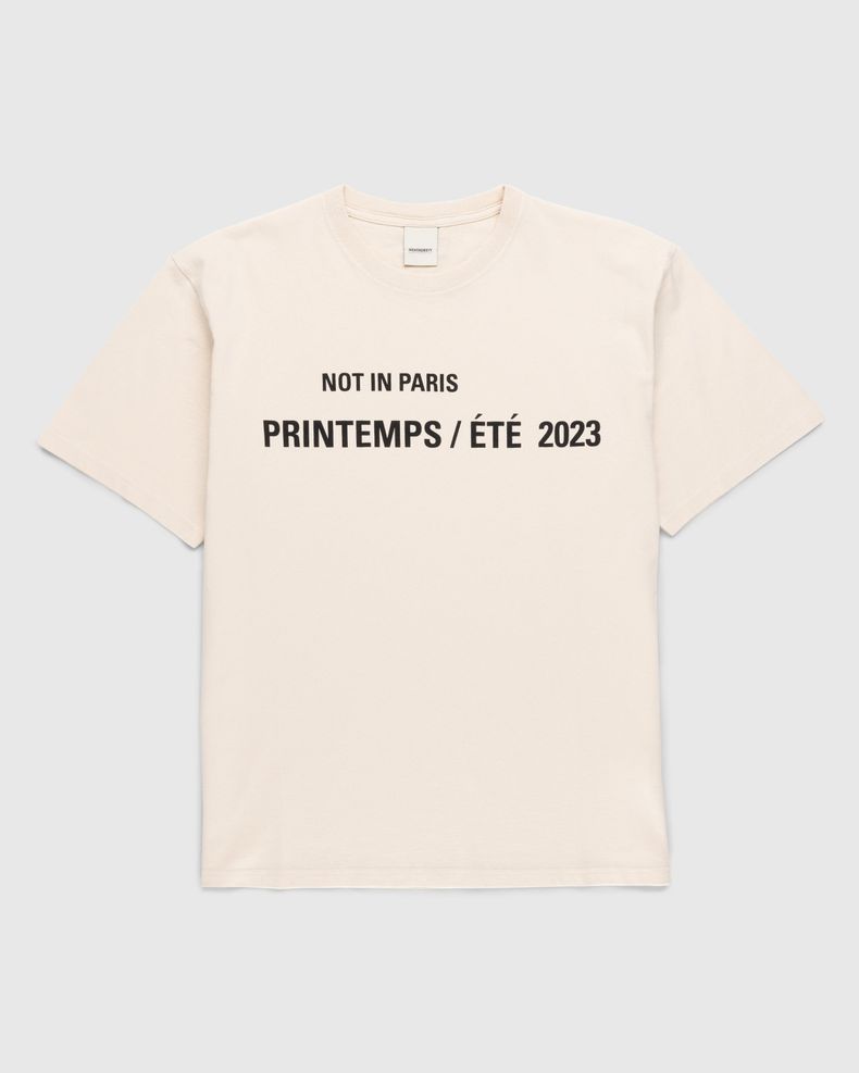 Not in Paris 5 T-Shirt Eggshell