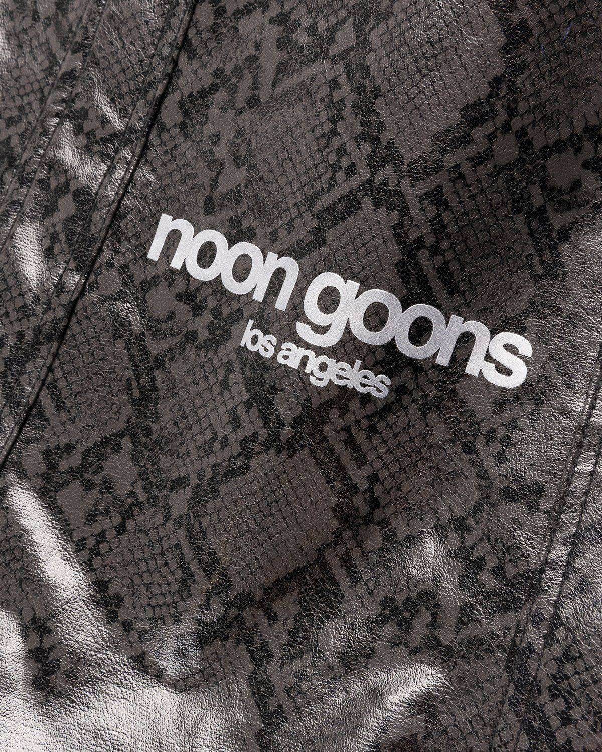 Noon Goons – Mojave Snakeskin Bag Black - Tote Bags - Black - Image 4