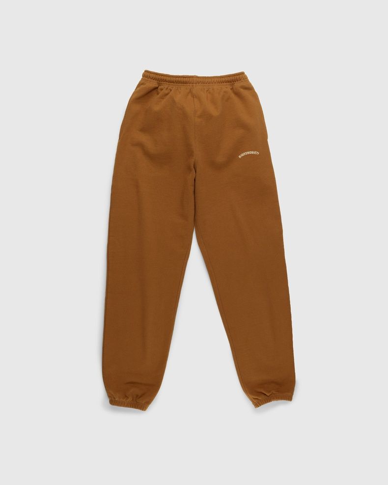 Logo Fleece Staples Pants Acorn