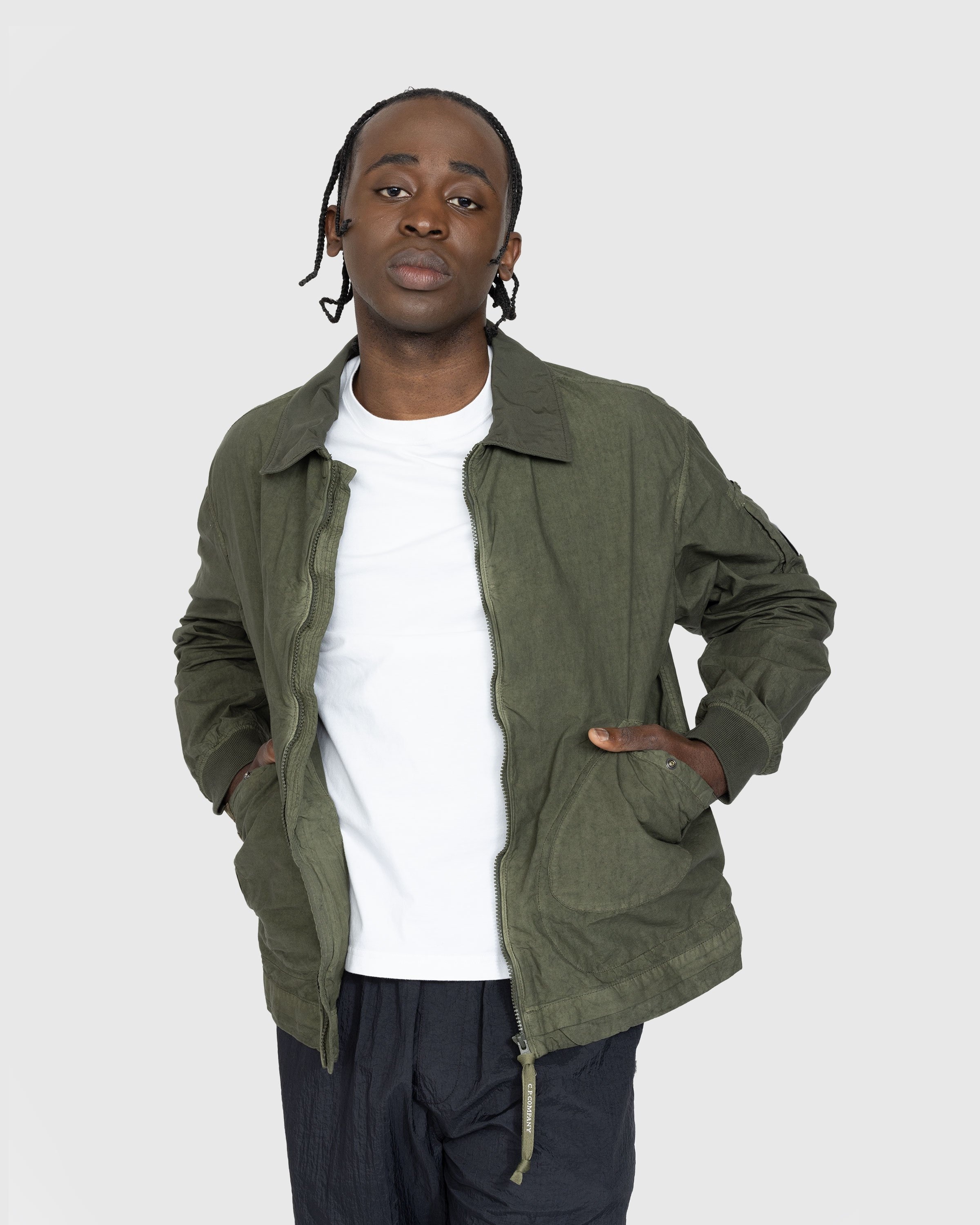 C.P. Company Ba Tic Light Jacket Bronze Green Highsnobiety Shop