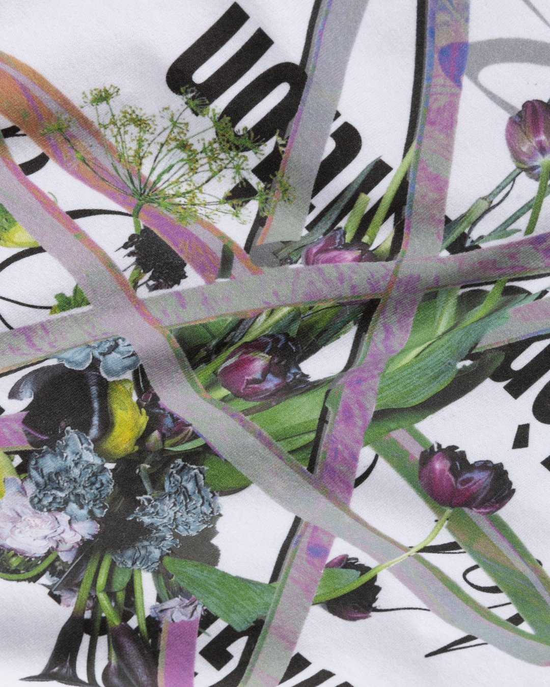 Bstroy x Highsnobiety – Not In Paris 4 Flower T-Shirt White - T-shirts - White - Image 6