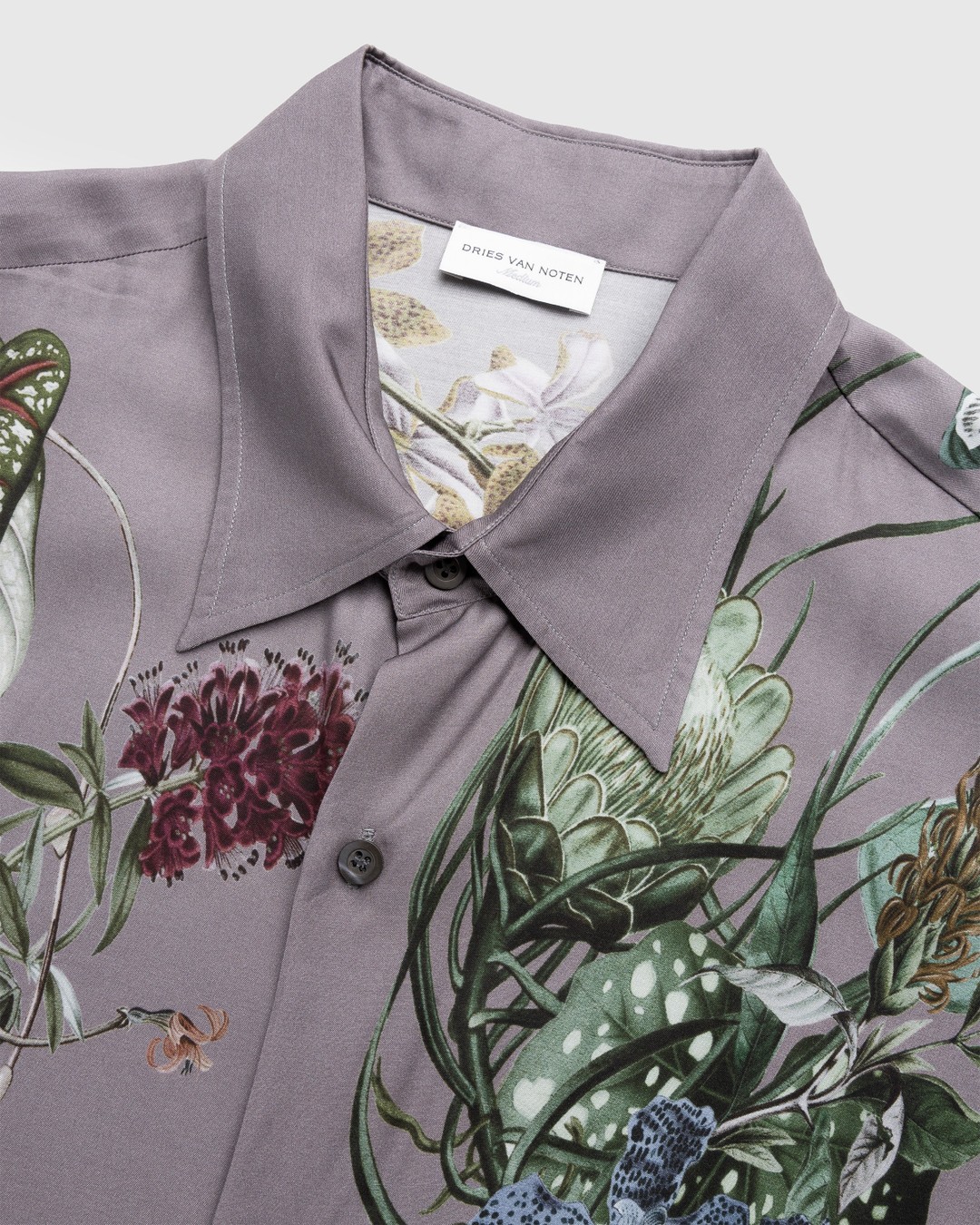 Dries van Noten – Cassidye Shirt Mauve - Shirts - Purple - Image 5