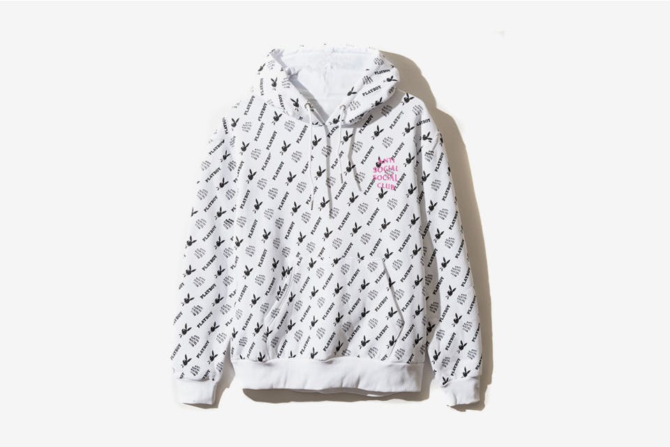assc playboy Anti Social Social Club Playboy White Label