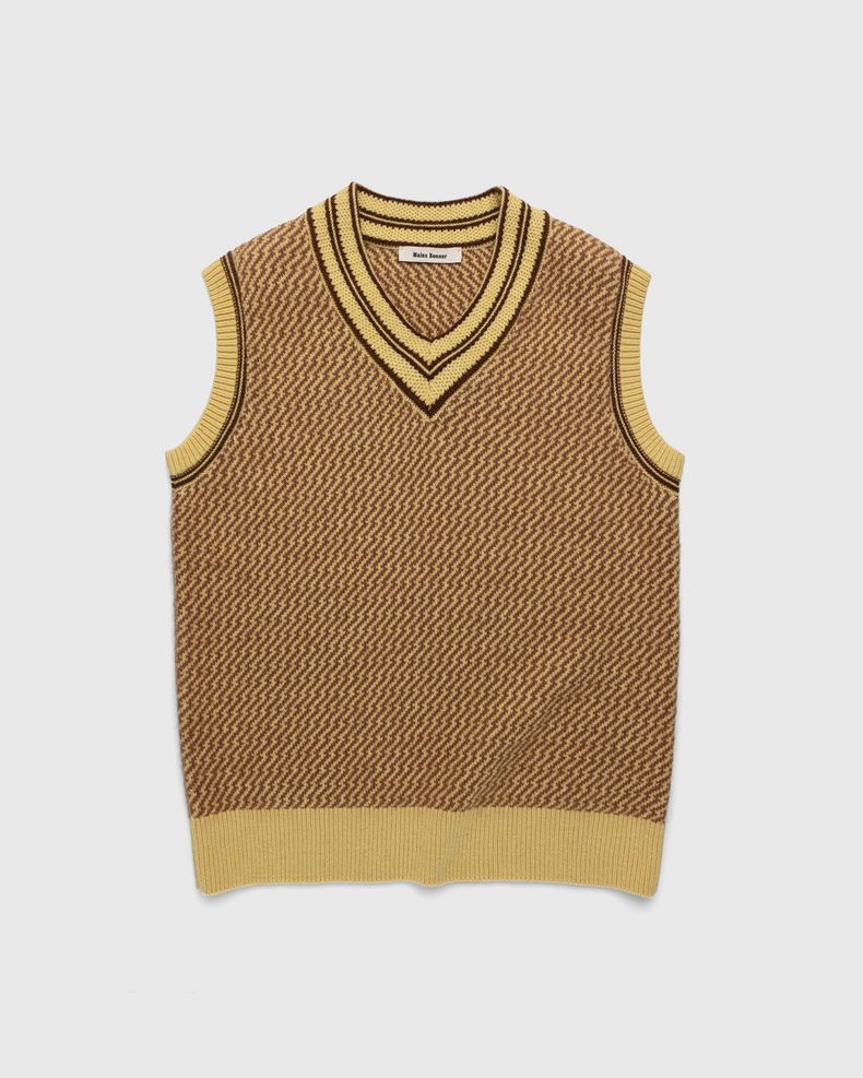 Clarinet Vest Pale Yellow/Brown