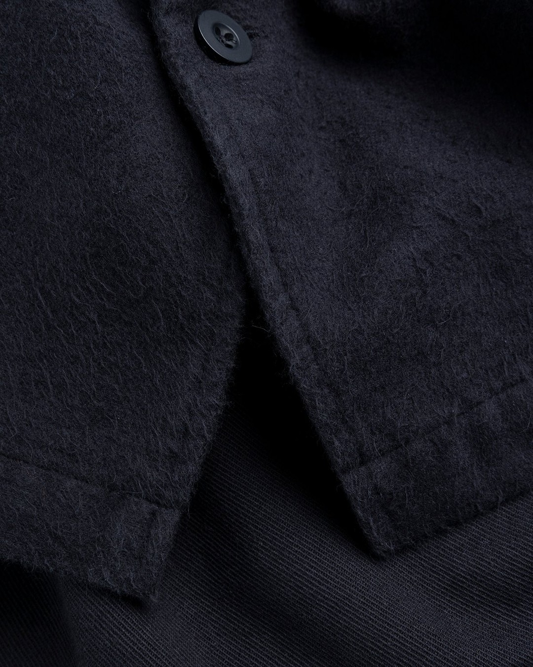 Our Legacy – Evening Coach Jacket Black Brushed - Overshirt - Black - Image 6