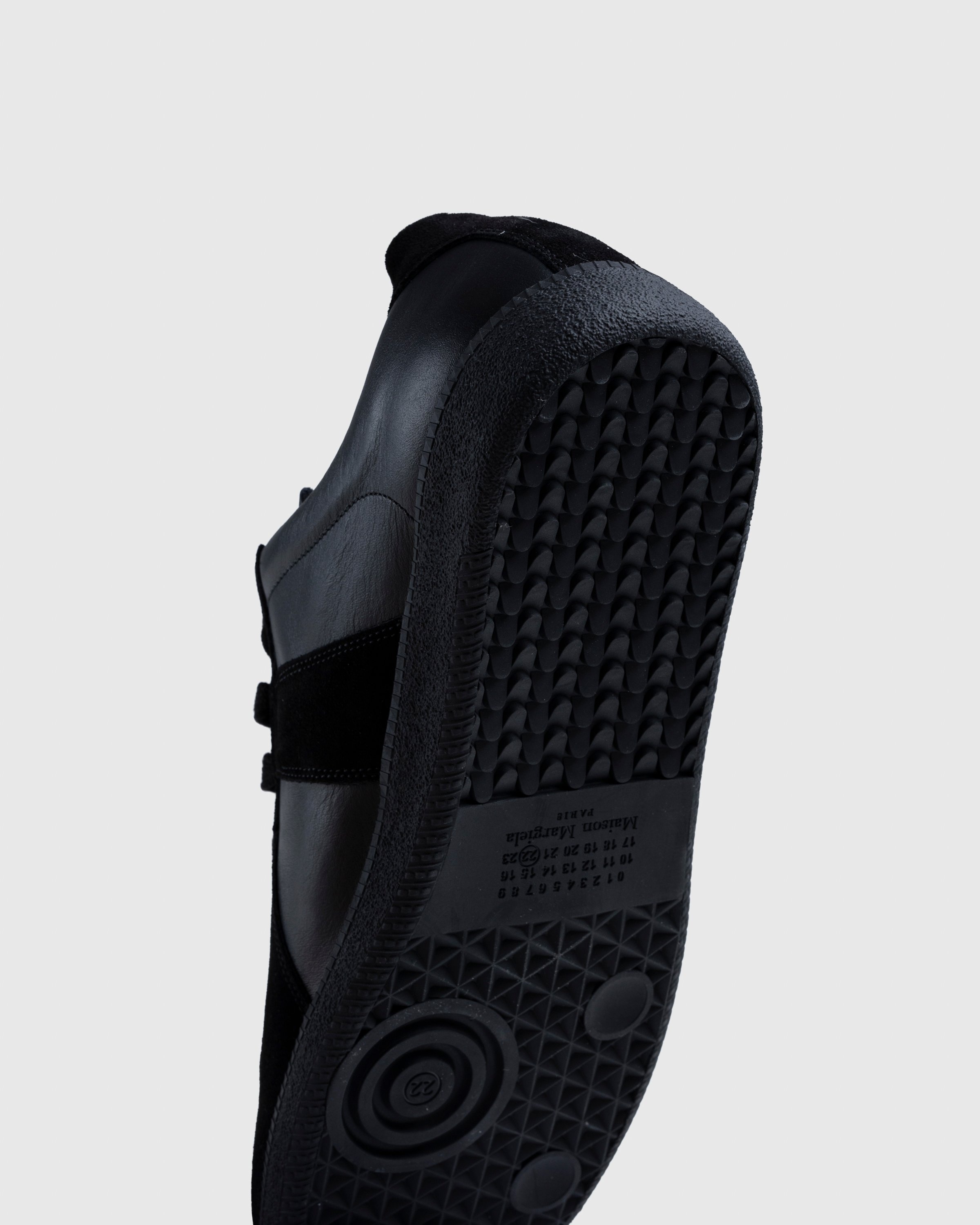 Maison Margiela – Leather Replica Sneakers Black - Sneakers - Black - Image 6
