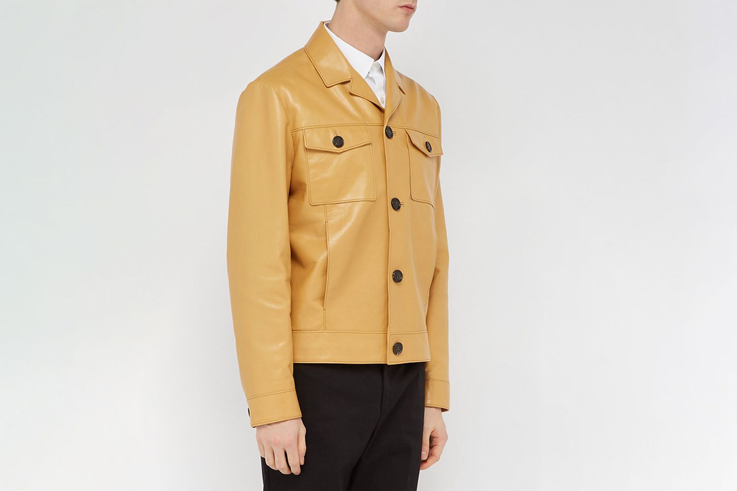 Calfskin Leather Jacket