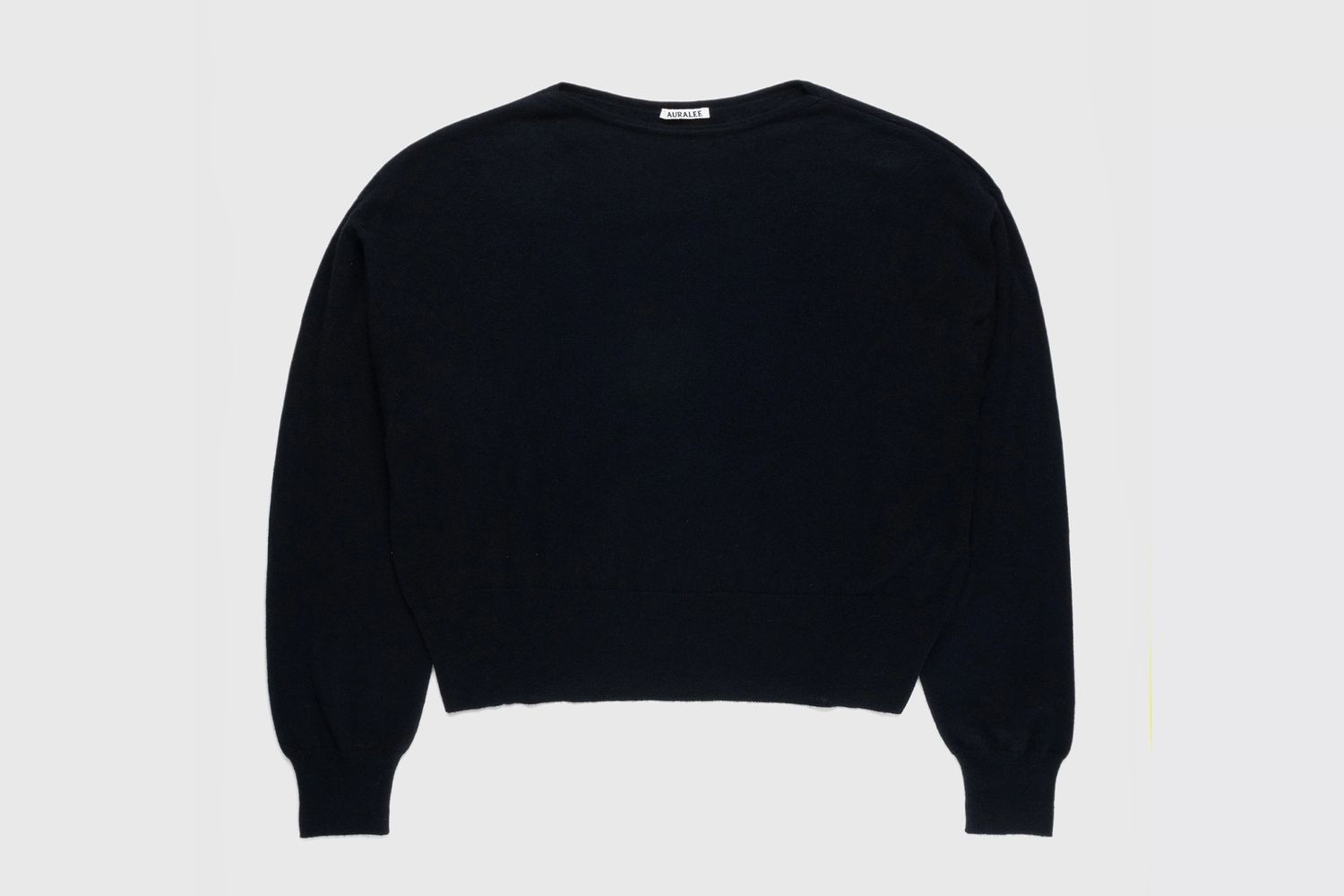 Super Fine Cashmere Silk Knit Boat Neck Pullover