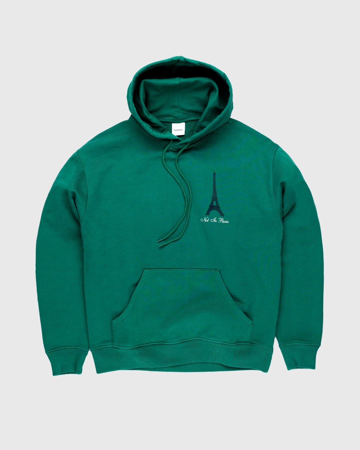 Highsnobiety – Not In Paris 3 Hoodie Green - Sweats - Green - Image 1