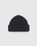 Stone Island – Ribbed Wool Beanie Melange Charcoal - Hats - Grey - Image 2