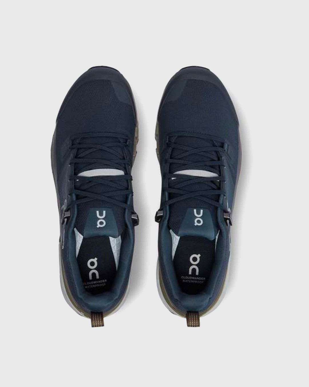 On – Cloudwander Waterproof Midnight/Olive - Sneakers - Black - Image 4