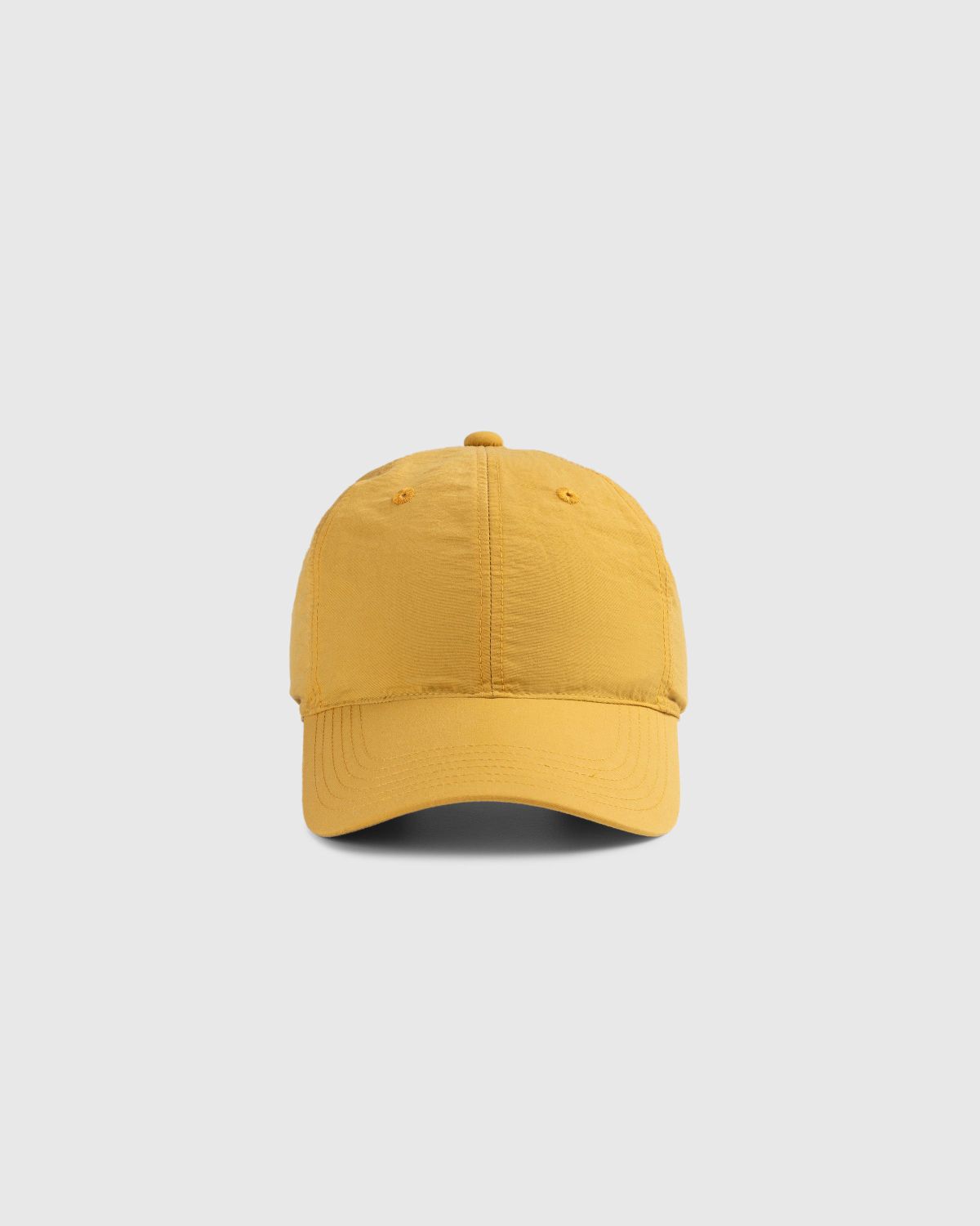 Highsnobiety – Nylon Ball Cap Dijon - Hats - Yellow - Image 2