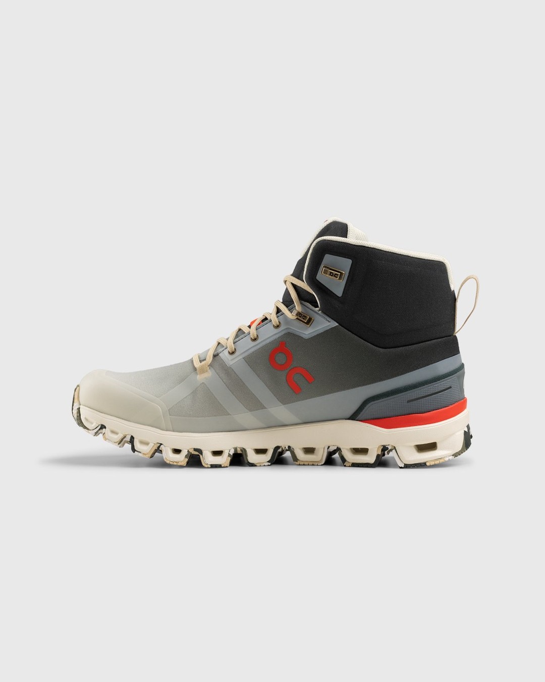 Loewe x On – Men's Cloudrock Gradient Khaki - Hiking Boots - Grey - Image 2