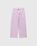 Poplin Pyjama Pants Mauve Stripes