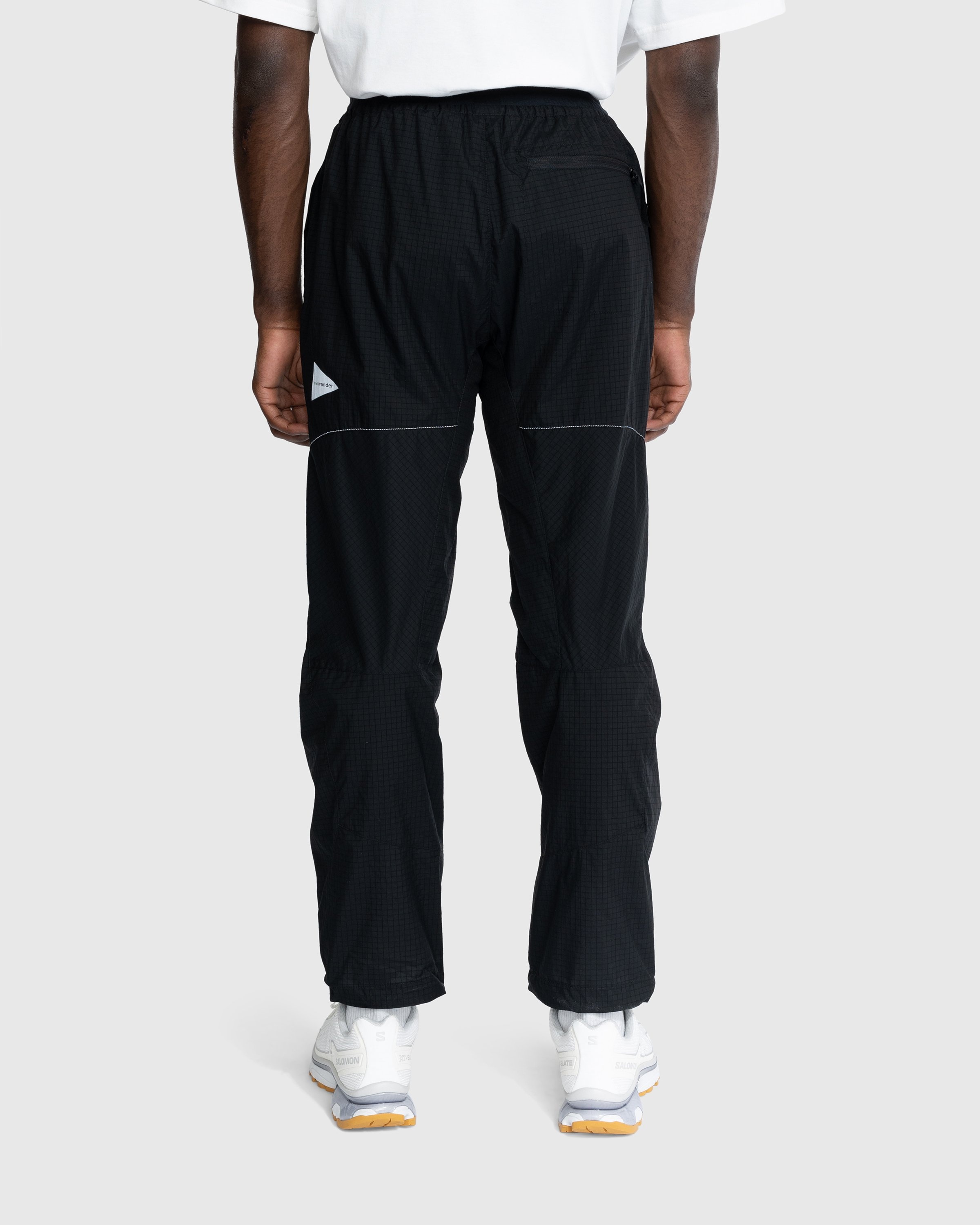 And Wander – Breath Ripstop Light Pants Black - Pants - Black - Image 2