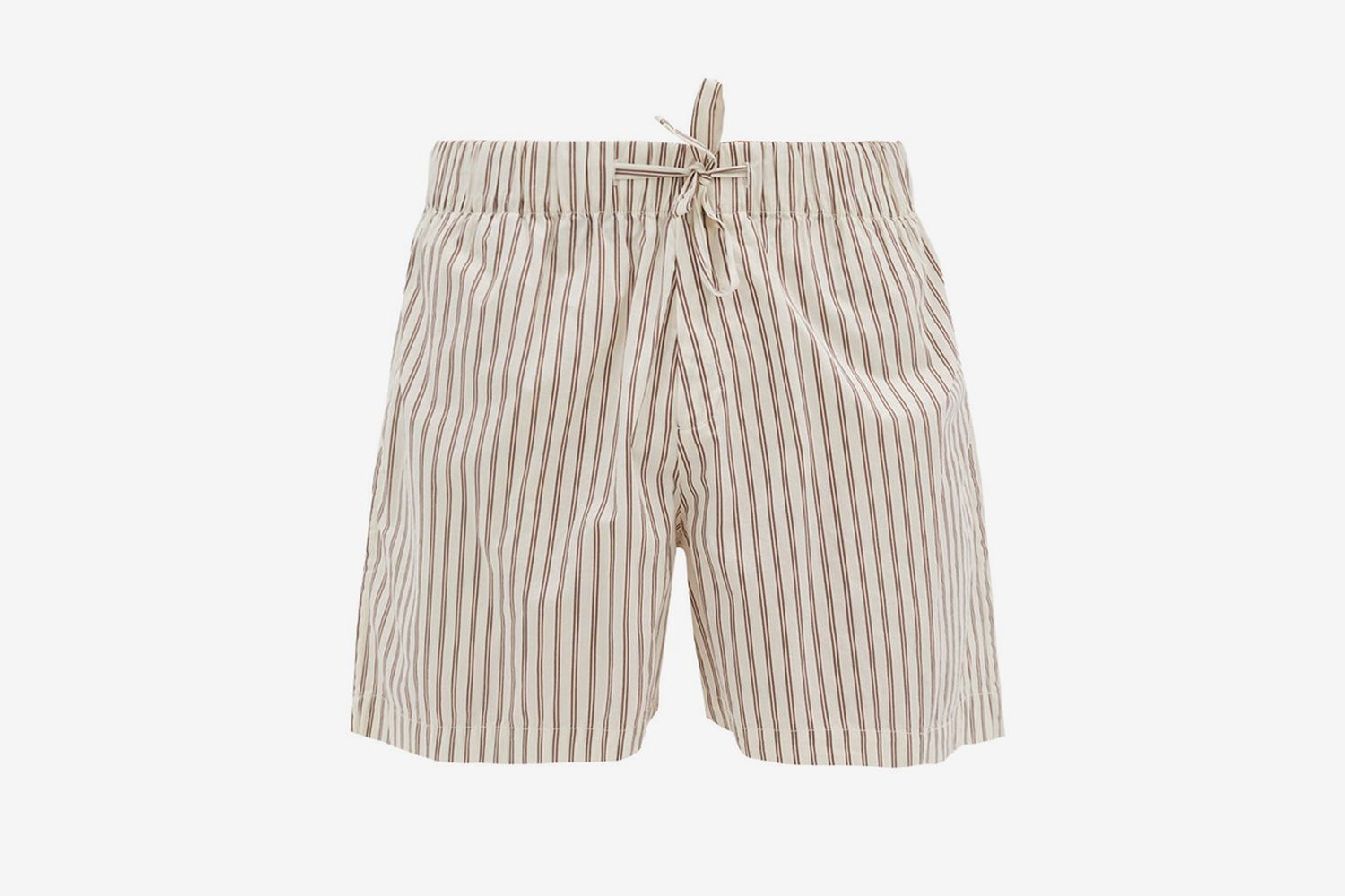 Drawstring-Saist Cotton-Poplin Pyjama Shorts