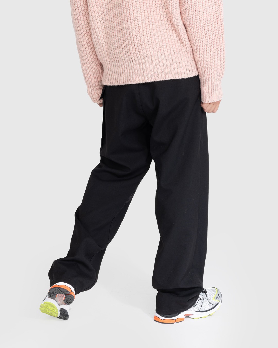 Marni – Cargo Pocket Wool Trousers Black - Pants - Black - Image 3