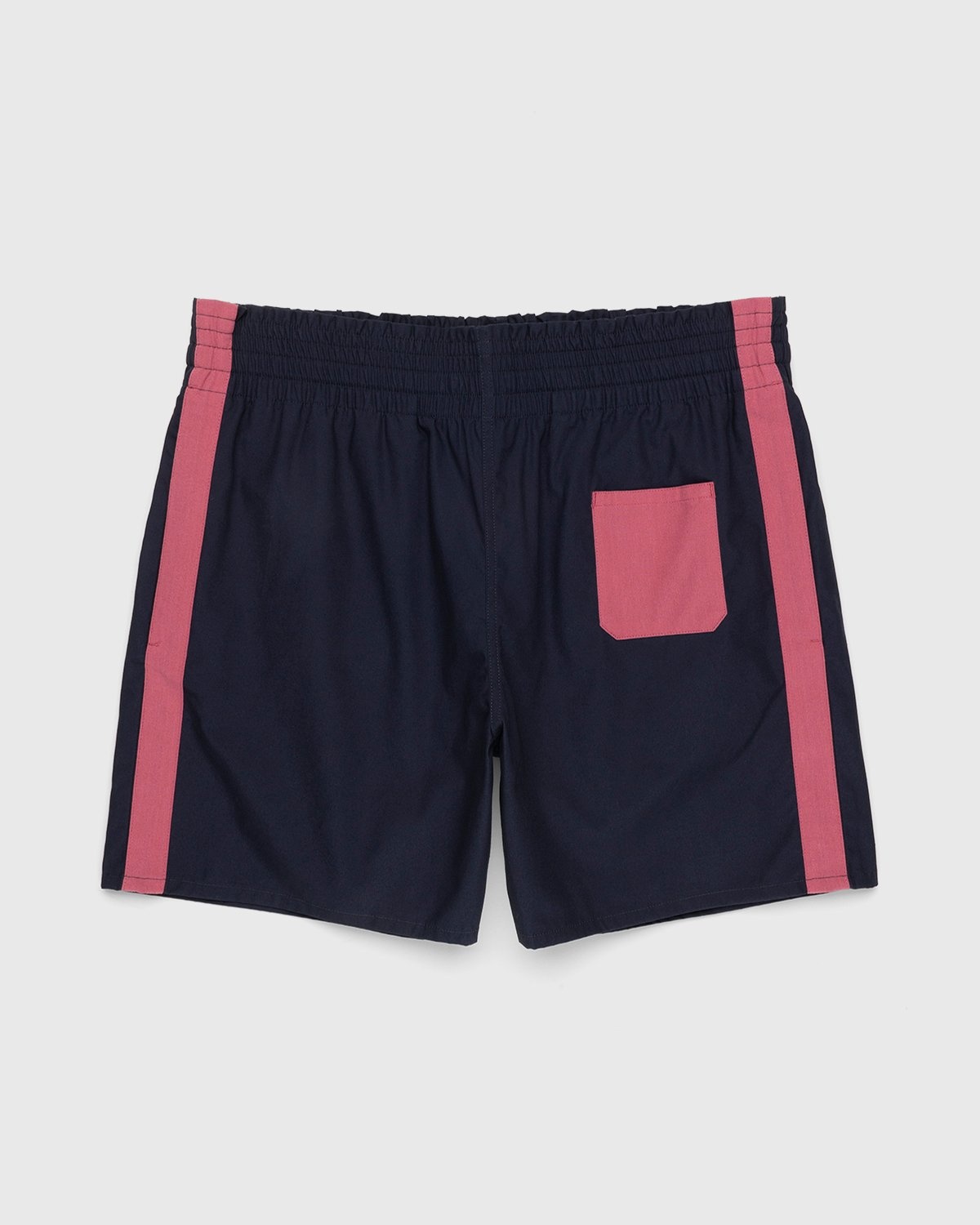 Acne Studios – Elastic Waist Contrast Shorts Navy - Shorts - Blue - Image 1