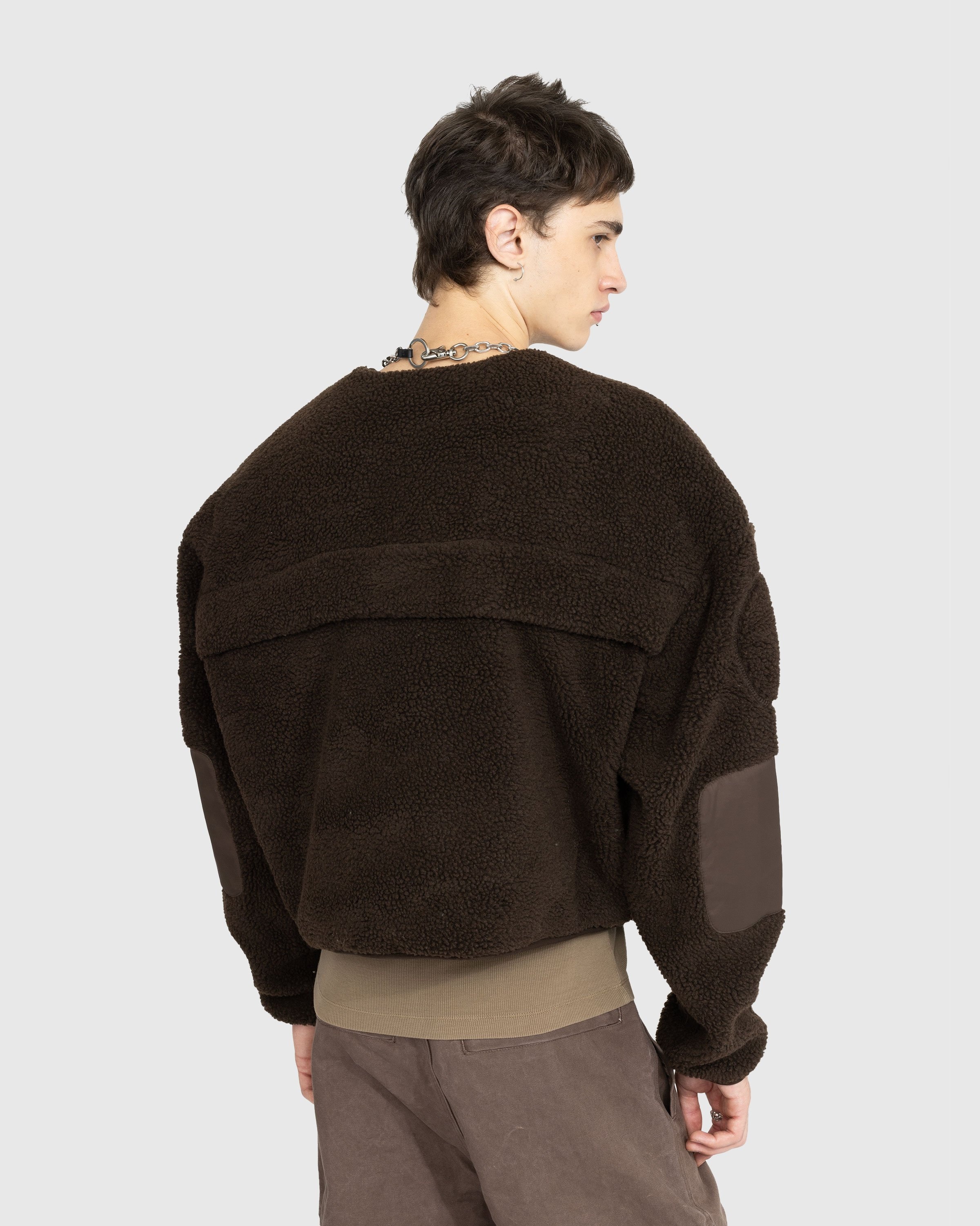 Fluffy overcoat cheap