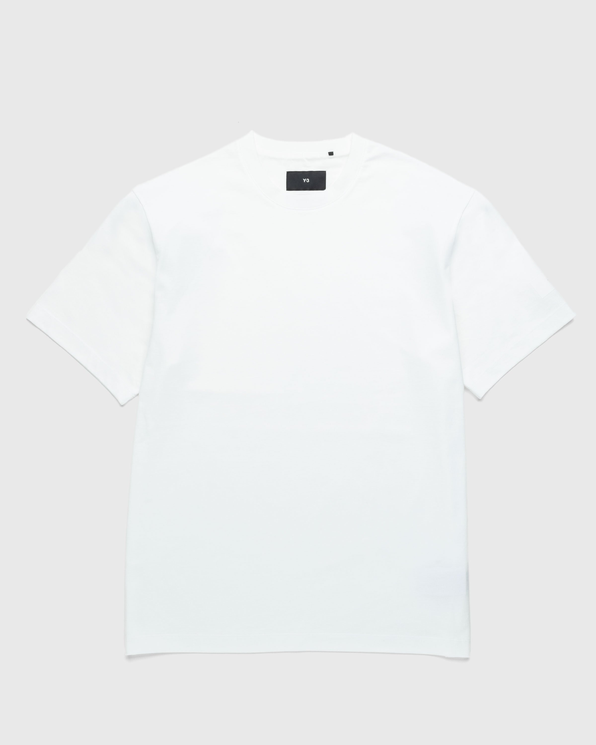 Y-3 – Relaxed Short-Sleeve T-Shirt Core White - Tops - White - Image 1